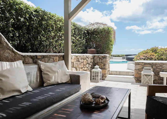 Baos Pool Villa Mykonos Town